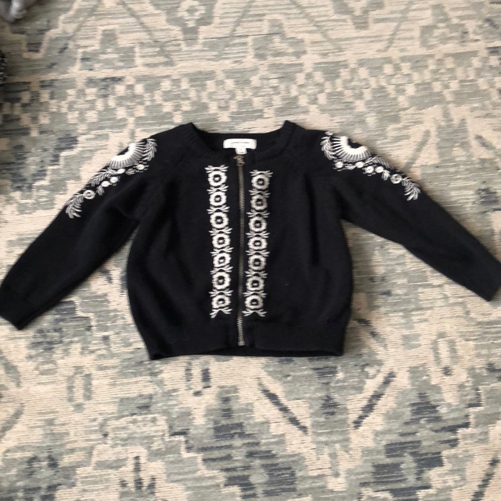 Jessica Simpson zip up sweater